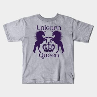Unicorn Queen Kids T-Shirt